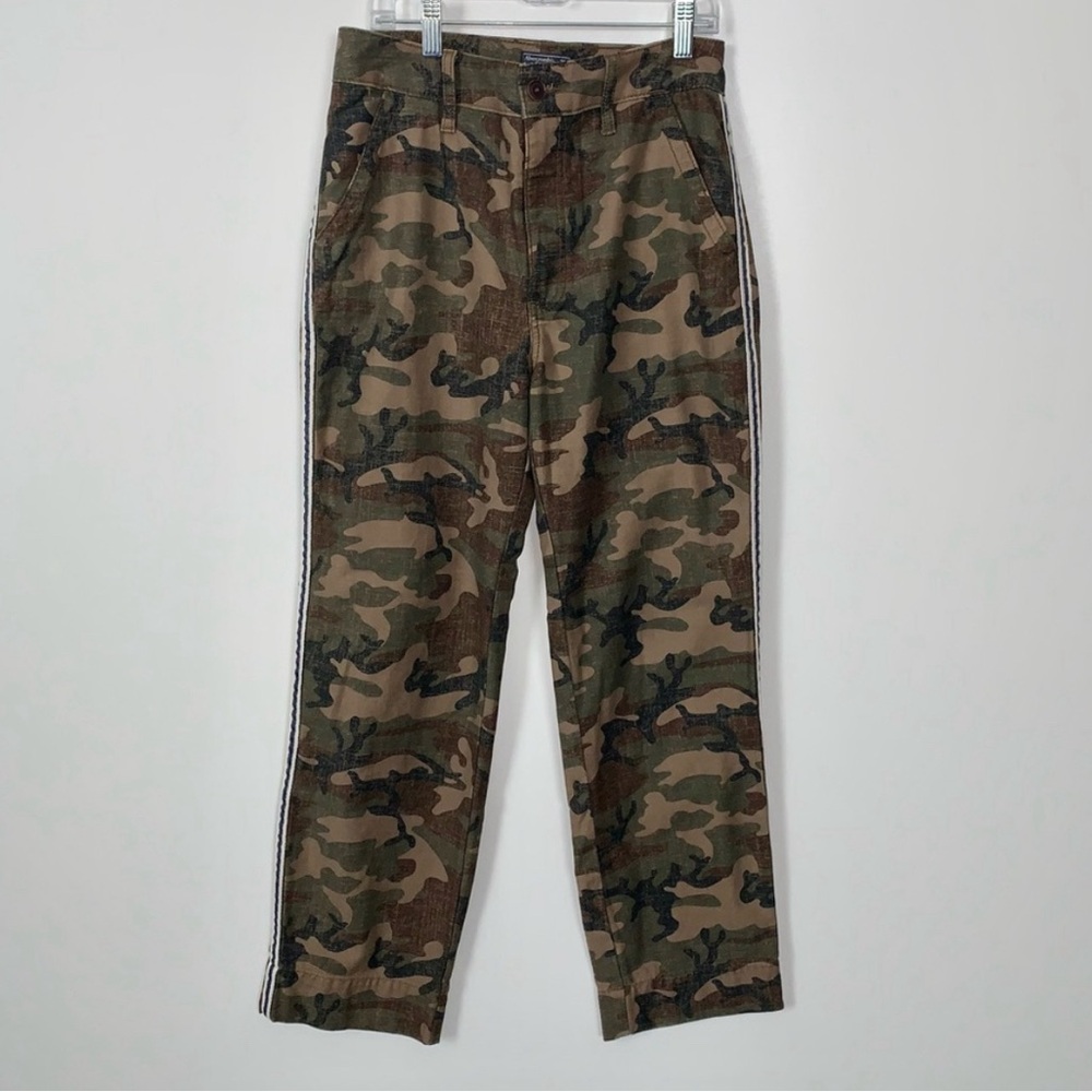 Abercrombie & Fitch Annie High Rise Ankle Straight Pant
